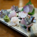 旬の魚菜 きり山 - お刺身の盛り合わせ 