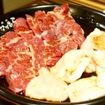 焼肉 なかむら - ハラミ 790円 と シマ腸 680円