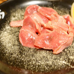 焼肉 なかむら - 砂ズリ塩 400円