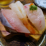 今日のおすすめ三種盛り３６０円