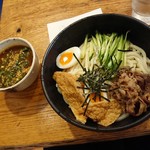 硯家 - カレーつけ麺 201805