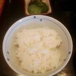 召膳 無苦庵 - 六切り松花堂弁当のご飯