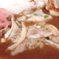 アピシウス - 南部高原ローストポークカレー 豚足コロッケ添え 1000円