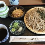 Yamauchi - ざるそば 大盛り＝６３０円