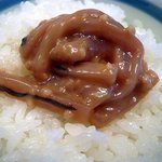 みのや吉兵衛 - ご飯の上に乗せて食べてみましたよ。そして、２杯目は、お茶漬けにして食べました。最高ですね。