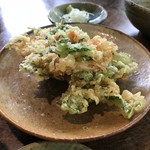 桜えびのかき揚げ