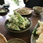 蕎麦と料理　ら - 山菜天婦羅