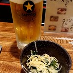 おでん三吉 - 生ビール580円