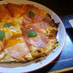 吾作 - 確かにピザ旨い・・・