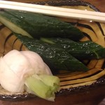 ビートイート - 2018年5月訪問時、ぬか漬け