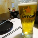 CocoDak - Korean Restaurant - 1803_CocoDak - Korean Restaurant_Sapporo Class＠35,000VND×3杯(サッポロビール)