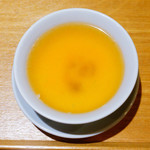 地蛤入りホワイトアスパラの茶碗蒸しスープ