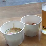 PLAZA PREMIUM LOUNGE MALAYSIA THE BAR - 1804_PLAZA PREMIUM LOUNGE MALAYSIA THE BAR(KLIA2)_MISO RAMEN@Free(rounge)、Asahi Draught Half Pint@36RM