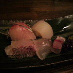 魚菜 由良 - お造り5種