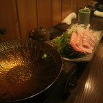 魚菜 由良 - 水菜、春菊、ネギ、大根