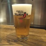 Yakiniku Toraji - ビールで乾杯
