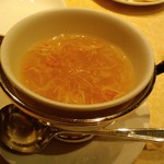 中国料理 四川 - カニの身と燕の巣のスープ　２８００円