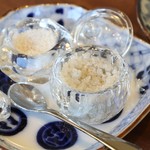 十五 - 出していただいた2種類の塩