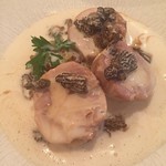 マ プール - 伊達鳥のヴァン・ジョーヌ・ソース　フルポーションです　この3倍は食べさせて欲しい（笑）