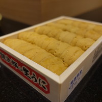 築地青空三代目別邸 - ☆銀次郎の生ウニ（●＾o＾●）☆