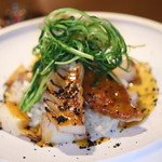 ウグイス - 本日の鮮魚のポワレ、ソースクリスタッセ