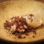 ウグイス - フォアグラのアイス