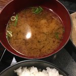 鶏魚Kitchenゆう - 味噌汁 コレ 普通
