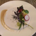 北広島町の野菜、ビネグレットソース