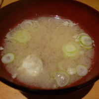寿司周 - お味噌汁（あら汁）
