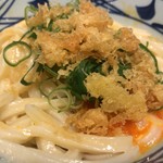 丸亀製麺 - 釜玉うどん(並)