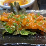 中華 鶏ざ - 上海蟹のチリソース炒め？