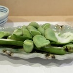 よし春 - 茹で空豆