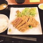 笑楽屋ごち - 近江牛 牛カツ定食