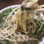 中華せとだ - 味噌ラーメン、麺リフト