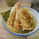 天丼・天ぷら本舗 さん天 - ￥390+イカ天サービス