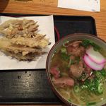 うどん和助 - かしわゴボ天うどん