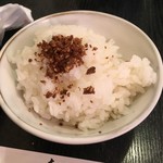 とんかつあさくら - 自家製ふりかけとご飯