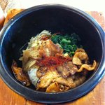 Ishiyaki Bibimpa - 旨辛デジカルビ。辛口好きには嬉しいメニュー。