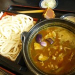 手打ちうどん さわいち - カレーつけ汁