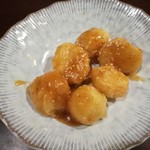 そば処 玄水庵 - 味噌ポテト