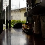 玉蘭 - 店内　カウンター。