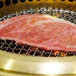 焼肉 銀座コバウ - サーロイン一枚切り