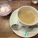 スマイルカフェ 1/2 - 珈琲（＋料金）とセットデザート