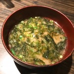 九州料理 九州炎 - お味噌汁