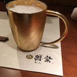 旬鮮炭火焼 獺祭 - 王様ビール？
普通のと変わらないよ。