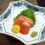 柳家 - 九頭竜川のサクラマスのお造り
