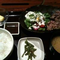 神戸牛炭火焼肉 いく田 代々木 - ステーキ定食