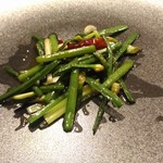 中国料理マスキ - 花韮と黄韮の炒め