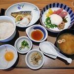 やよい軒 - ねばとろごはんと焼魚の定食