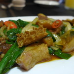 品川蘭 - 熱々！ハチノス入り熱炒